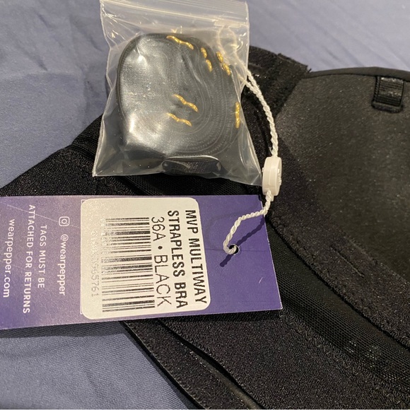 Strapless pepper bra black - Picture 3 of 4